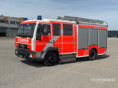 2000 MAN L25-10.224LC 4x2 Crew Cab Fire Truck