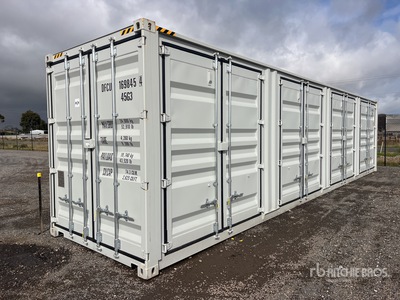 2025 40 ft High Cube Multi-Door Storage Container (Unused)