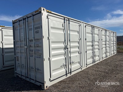 2025 40 ft High Cube Multi-Door Storage Container (Unused)