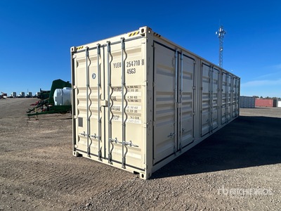 2026 40 ft High Cube Multi-Door Storage Container