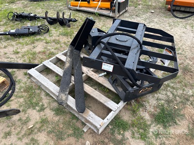 2025 ARTEER RPT-42L Rotating Hydraulic Skid Steer Forks (Unused)
