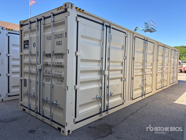 2025 40 ft High Cube Multi-Door Storage Container