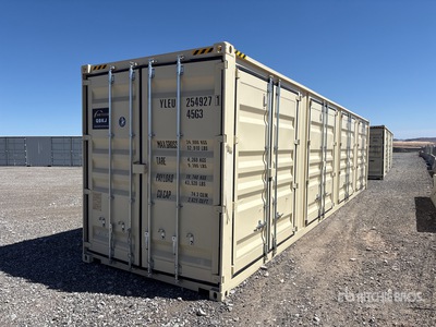 2025 40 ft High Cube Multi-Door Storage Container