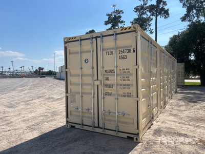 2026 40 ft High Cube Multi-Door Storage Container