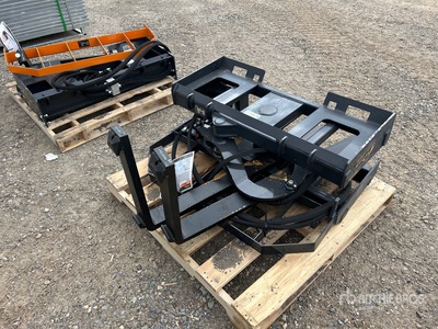 2025 ARTEER RPT-42L 48 in Rotating Hydraulic Skid Steer Forks (Unused)
