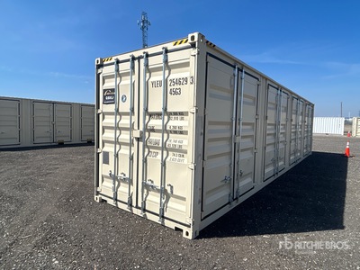 2026 40 ft High Cube Multi-Door Storage Container