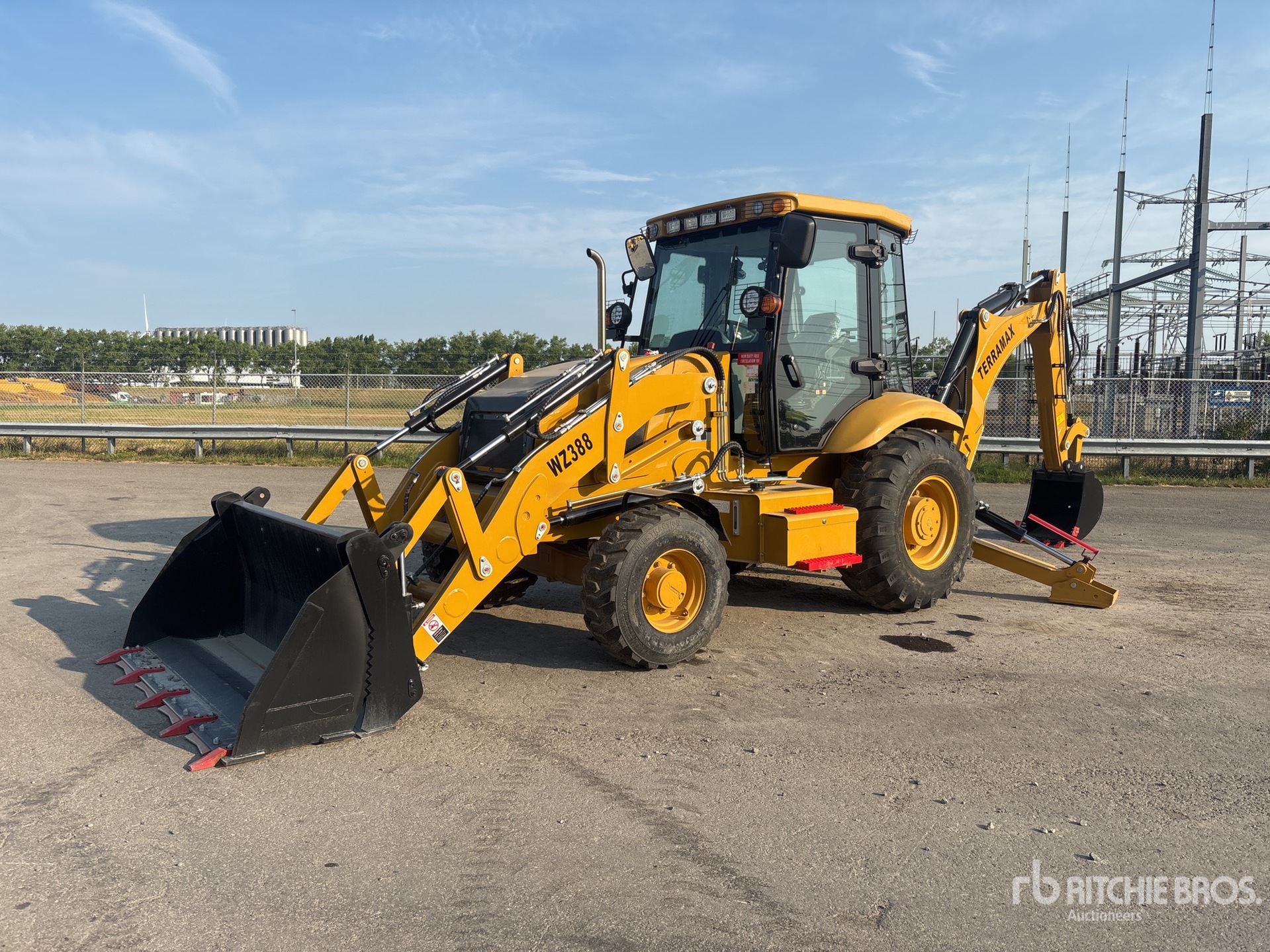 2026 Terramax WZ388 4x4 Backhoe Loader (Unused)