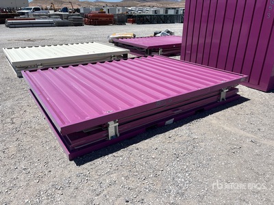 9 ft x 7 ft x 7 ft Flatbox Contenedor de almacenamiento (Unused)