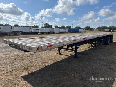 2000 Nabo 48 ft T/A Flatbed Trailer