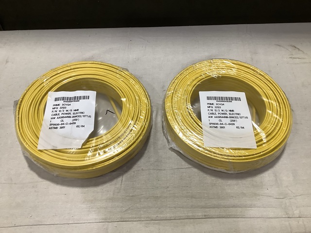 (40) Rolls of Southwire 12/2 W/G NMB Electrical Power Cable (40) Rolls of Southwire 12/2 W/G NMB Electrical Power Cable
