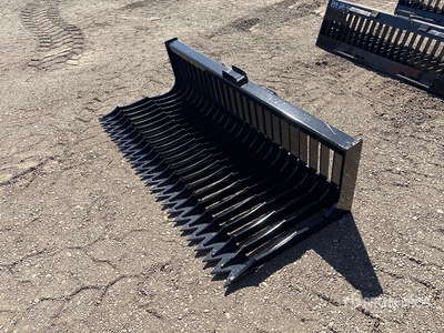 2025 Kit Containers QT-SB-H72-F 71 in Skid Steer Screening Bucket (Unused)