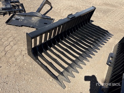 2025 Kit Containers QT-SB-L72 72 in Skid Steer Screening Bucket (Unused)