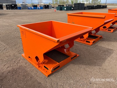2025 Kit Containers 1.5YFT-SDH 5 ft 2 in Self-Dumping Hopper (Unused)