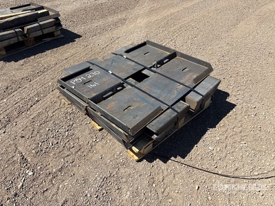 2025 Kit Containers QT-F-BLANK 46 in Skid Steer Attachment Mounting Plate (Unused)