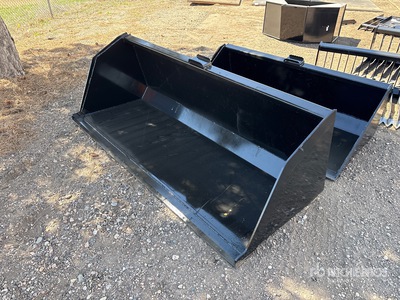 2025 Kit Containers QT-SNB-84 84 in Skid Steer Bucket (Unused)