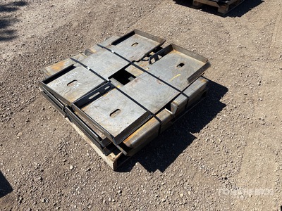 2025 Kit Containers QT-F-BLANK 46 in Skid Steer Attachment Mounting Plate (Unused)
