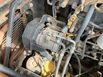 Engine with A/C Compressor