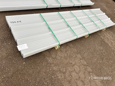 Quantity of 2025 Kit Containers Steel R Panel 12 ft x 37 in (Unused)
