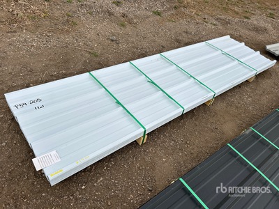 Quantity of 2025 Kit Containers Steel R Panel 12 ft x 37 in (Unused)