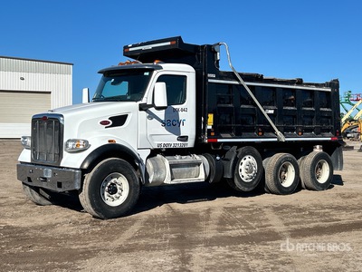 2024 Peterbilt 567 8x4 Tri/A Dump Truck