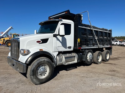2024 Peterbilt 567 8x4 Tri/A Dump Truck
