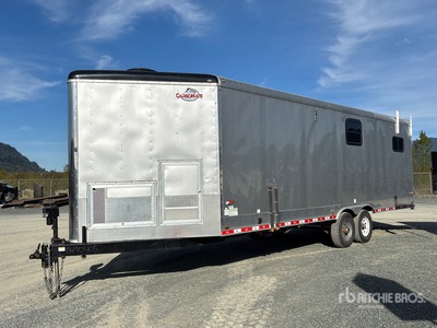 2022 Forest River Cargo Mate 32 ft T/A Toy Hauler Travel Trailer