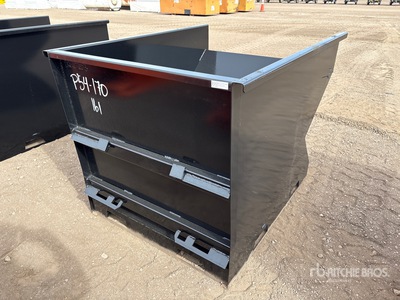 2025 Kit Containers 2YFT-SST Skid Steer Dump Hopper (Unused)
