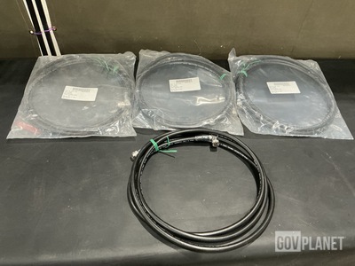 (4) Oshkosh 3872126 Radio Frequency Cable Assemblies