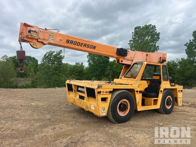 2018 (unverified) Broderson IC-80-3J 18000 lb Carry Deck Crane