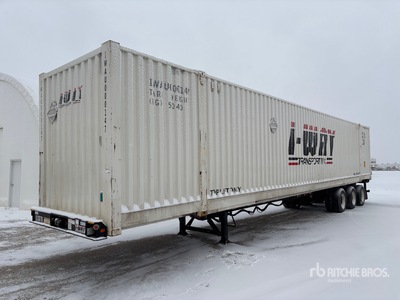 2022 CIMC 53 ft Tri/A Extendable Container Trailer