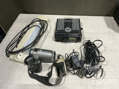 (18) Lighting Fixtures, (1) Radio, (1) Digital Camera & Assorted Items