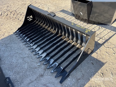 2025 Kit Containers QT-SB-H76 76 in Skeleton Skid Steer Bucket (Unused)