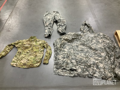 (3) Wet Weather Ponchos, (11) Wet Weather Jackets & Assorted Items