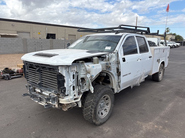 2021 Chevrolet 3500 4x4 Crew Cab Utility Truck 2021 Chevrolet 3500 4x4 Crew Cab Utility Truck