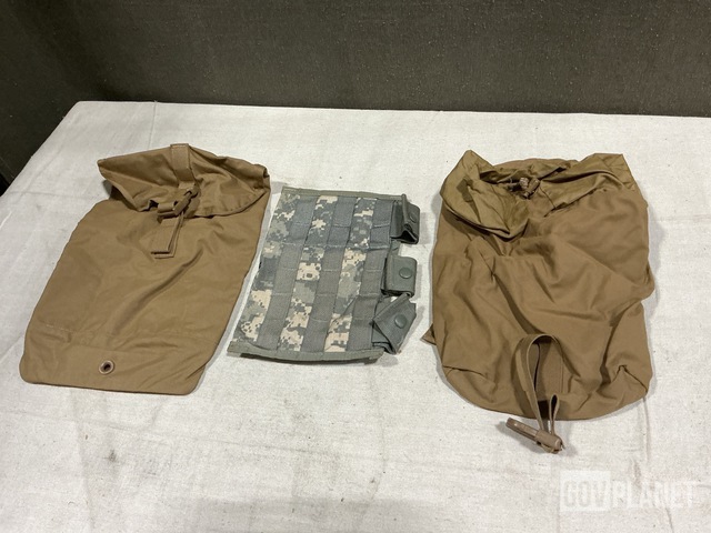 (129) Sustainment Pouches, (52) M4 Three Mag Pouches & Assorted Items