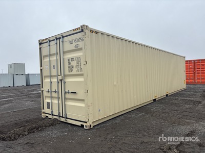 2025 40 ft High Cube Contenedor de almacenamiento