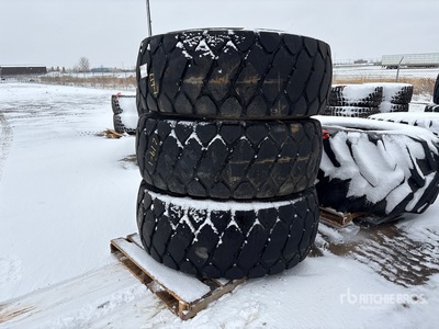 Quantity of (3) Bridgestone 20.5R25 Tyres