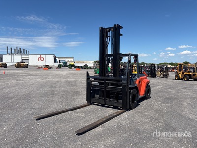 2018 Toyota 8FD60U 11500 lb Pneumatic Tire Forklift