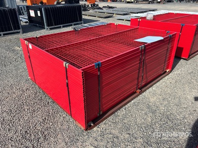 Quantity of (30) Canex 8 ft x 6 ft Powder Coated Ogrodzenie terenu (Unused)