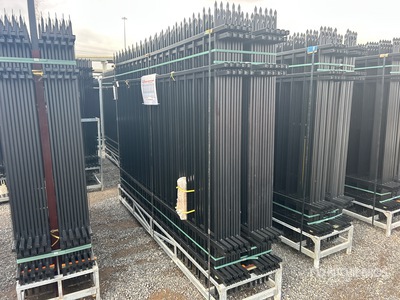 Quantity of (20) Canex 10 ft x 7 ft Powder Coated Zaun (Unused)