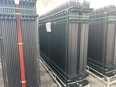 Quantity of (20) Canex 10 ft x 7 ft Powder Coated Zaun (Unused)