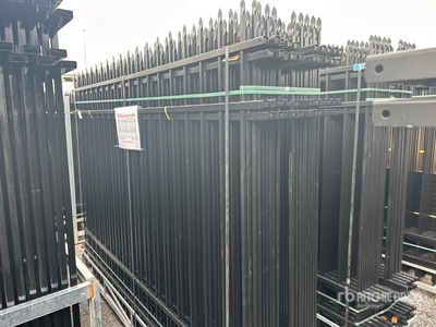 Quantity of (20) Canex 10 ft x 7 ft Powder Coated Zaun (Unused)