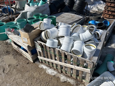 Quantity of (12) Crates of Ipex Pipe Fittings