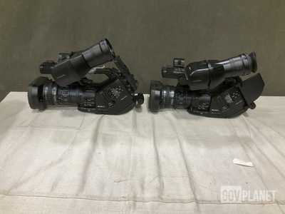 (2) Sony PMW-EX3 Solid State Memory Camcorders