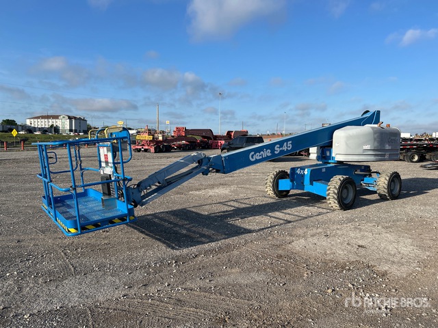2018 Genie S-45 4WD Diesel Telescopic Boom Lift