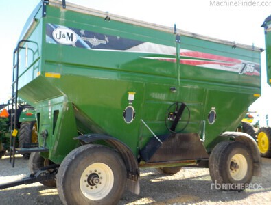 2022 J&M 755 750 bu Vagón de granos
