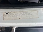Engine with Emission Label