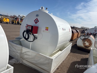 2026 AM Tank 2300N 2376 gal Skid Mounted Steel Diesel Fuel Tank (Unused)