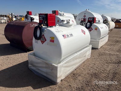2026 AM Tank 500 490 gal Skid Mounted Steel Diesel Fuel Tank (Unused)