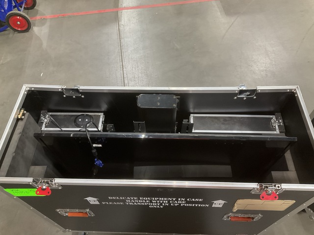 (2) Flat Screen Televisions w/Storage Cases